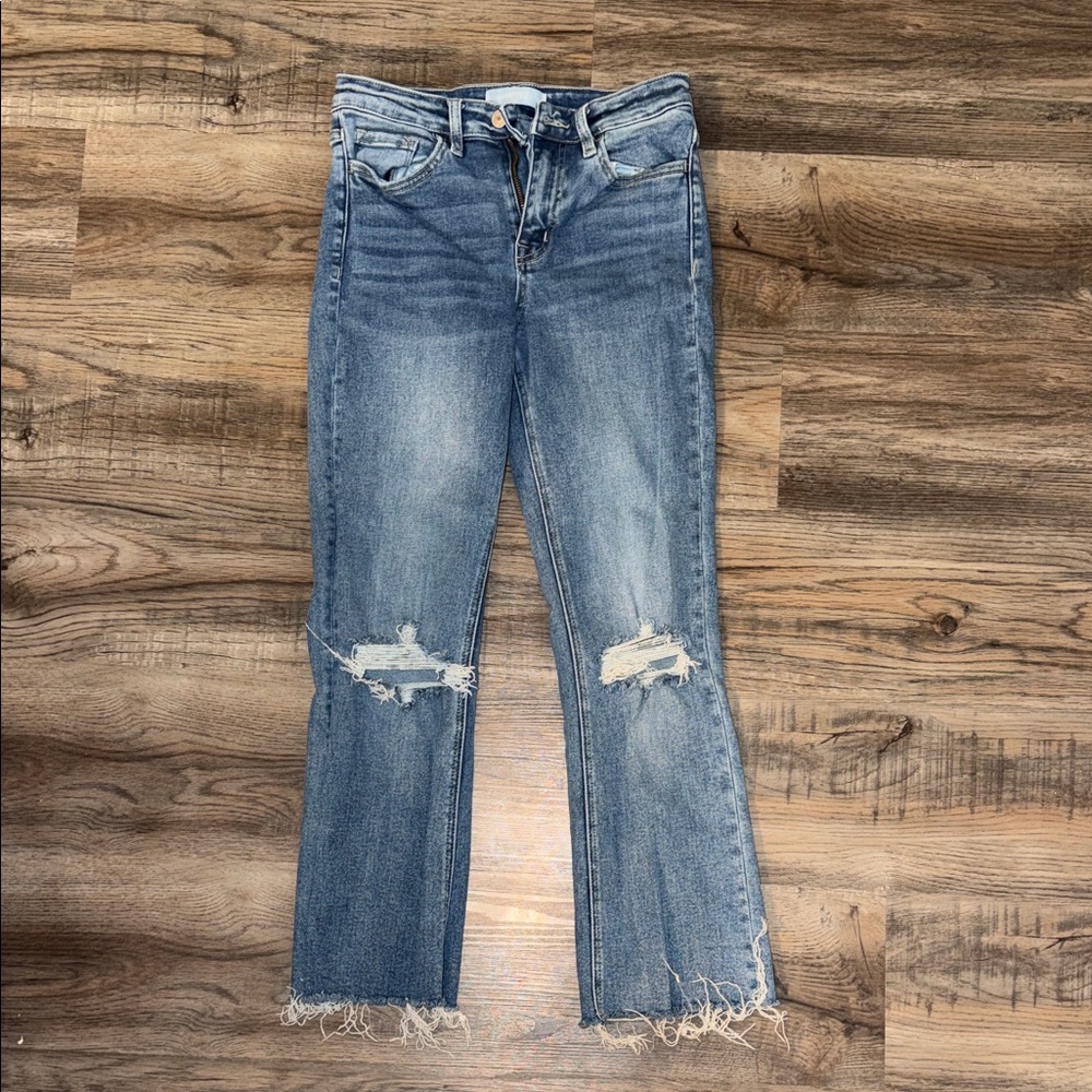 Classic Blue Straight Leg Jeans